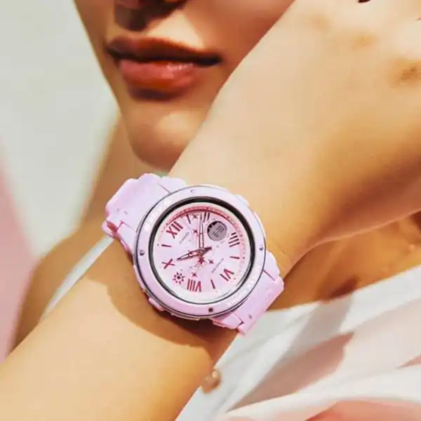 ساعت مچی عقربه ای زنانه کاسیو مدل BGA-150ST-4ADR