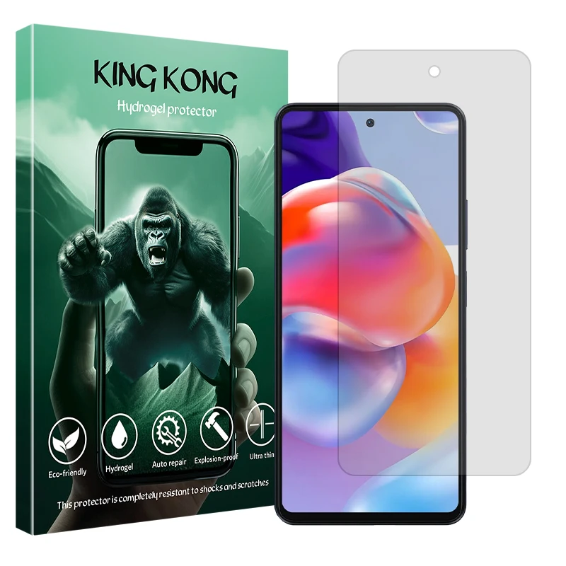 محافظ صفحه نمایش مات کینگ کونگ مدل Tough مناسب برای گوشی موبایل بلک ویو Shark 8