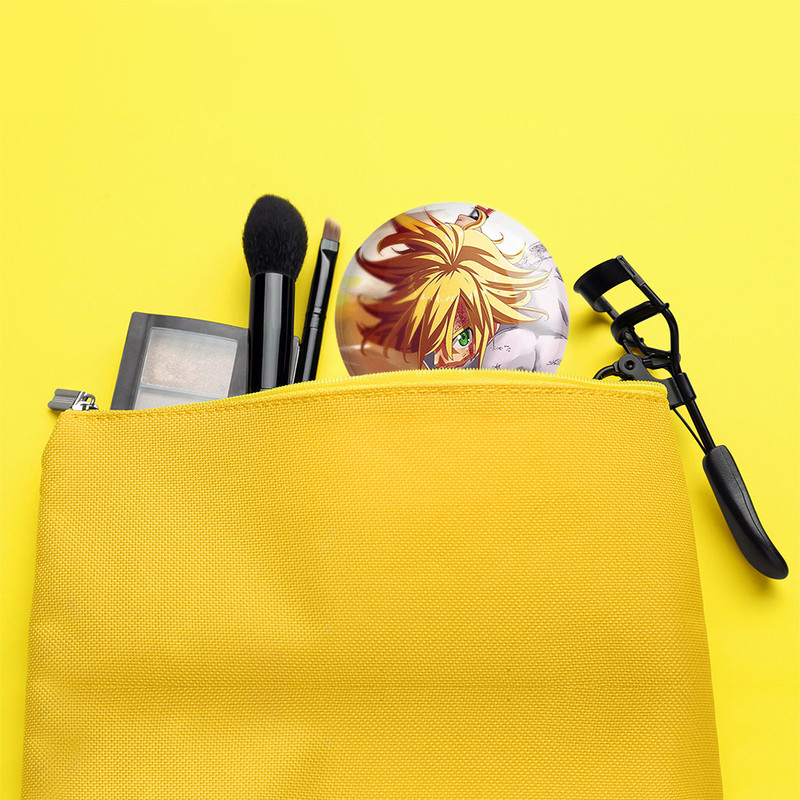 آینه جیبی خندالو مدل ملیوداس انیمه هفت گناه کبیره  کد 17581