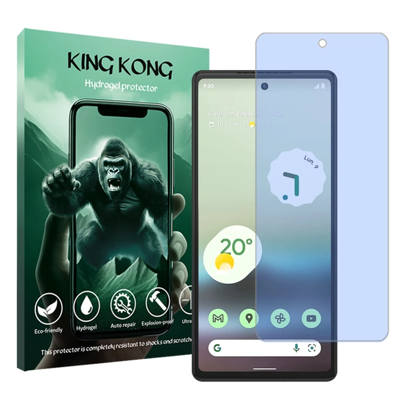 محافظ صفحه نمایش آنتی بلو کینگ کونگ مدل Tough مناسب برای گوشی موبایل گوگل Pixel 6a