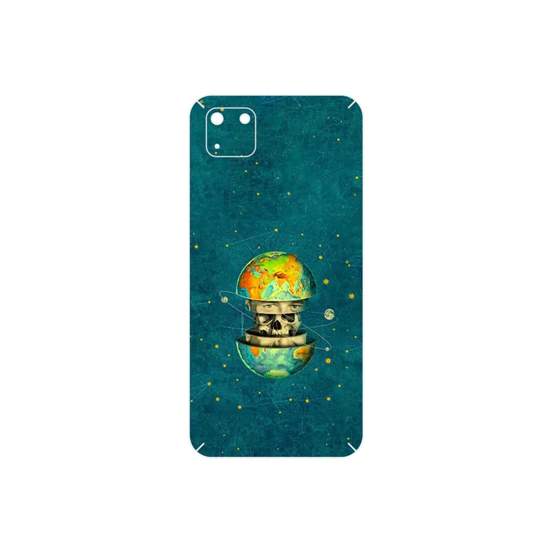 برچسب پوششی ماهوت مدل Collage of Earth Face مناسب برای گوشی موبایل هوآوی Y5p