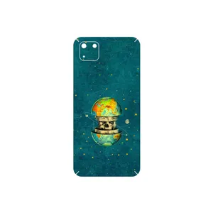 MAHOOT Collage of Earth Face Cover Sticker for Huawei Y5p