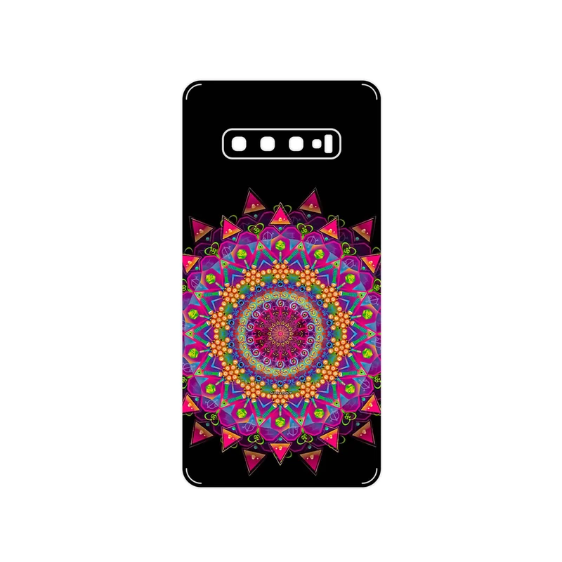 برچسب پوششی ماهوت مدل Mandala Design 5 مناسب برای گوشی موبایل سامسونگ Galaxy S10 Plus