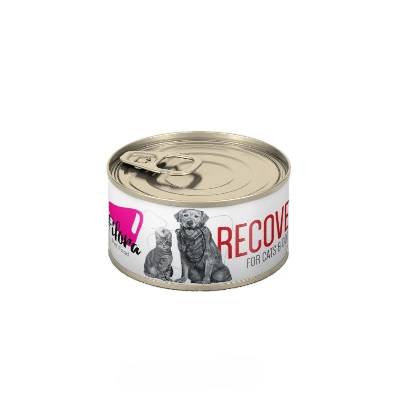 کنسرو تقویتی ریکاوری مخصوص سگ و گربه فیفورا مدل Recovery وزن 200 گرم