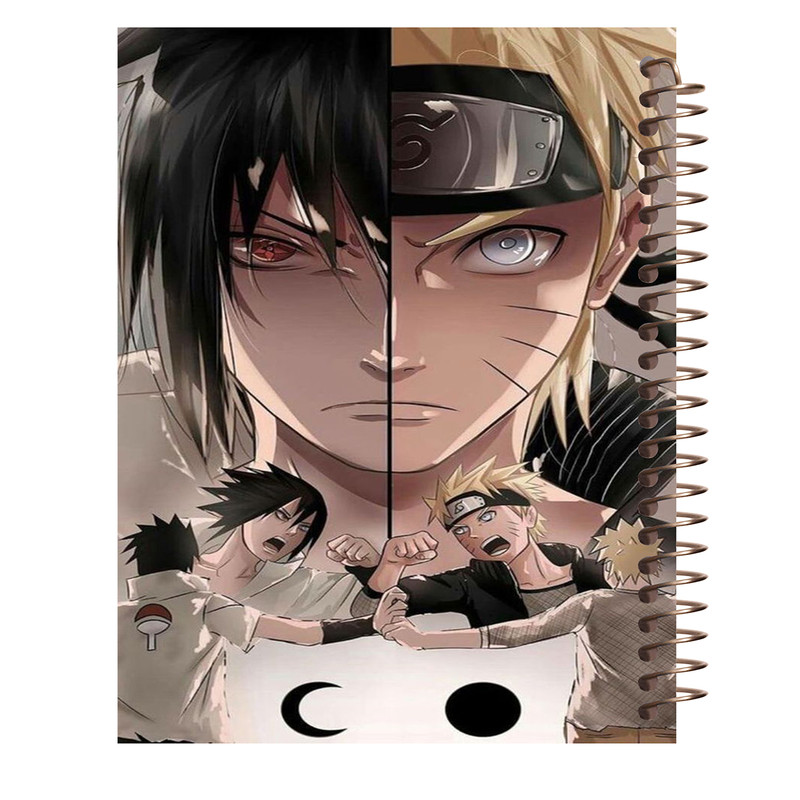 دفتر مشق 100 برگ طرح انیمه ناروتو  کد H143