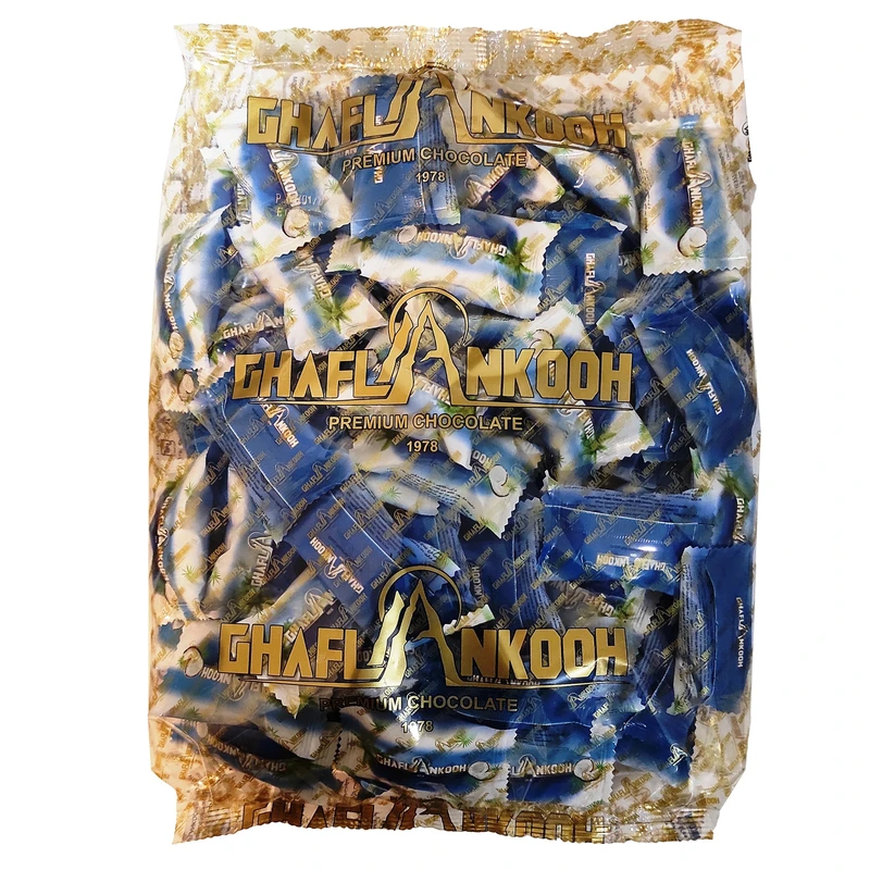 فراورده نارگیلی با روکش کاکائو قافلانکوه - 1 کیلوگرم