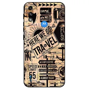 Megafone Travel 8098 Cover For Motorola Moto E7i Power