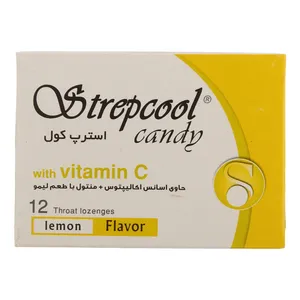 آبنبات سرماخوردگی با طعم اکالیپتوس و لیمو استرپ کول بسته 12 عددی