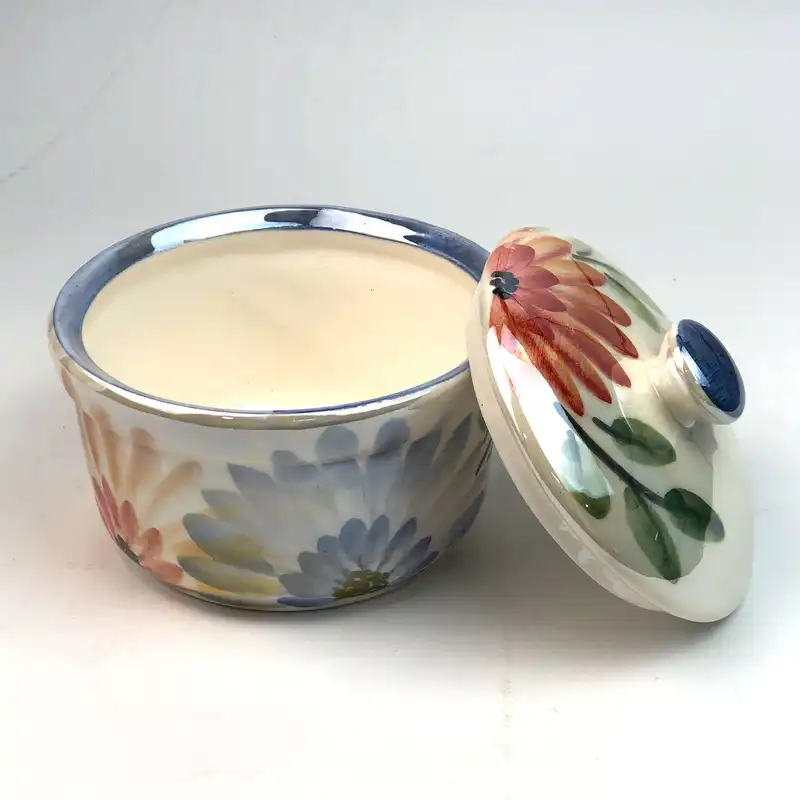 قندان سفالی مدل لاستر