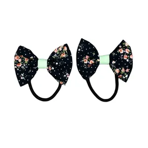 کش مو دخترانه مدل پاپیون کد 87 مجموعه 2 عددی