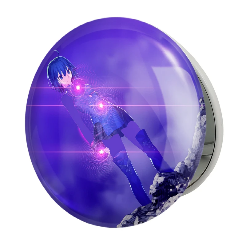 آینه جیبی خندالو طرح بازی تسوکی هیمه‌ (Tsukihime) مدل تاشو کد 34551