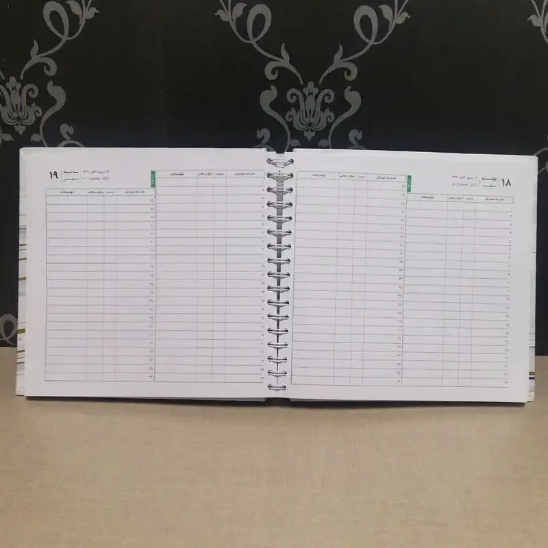 سالنامه سال 1401 مدل نوبت دهی کد 36