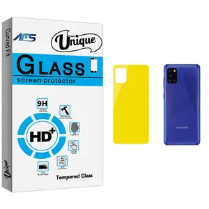 AFS Unique Glass Back Protector For Samsung Galaxy A71