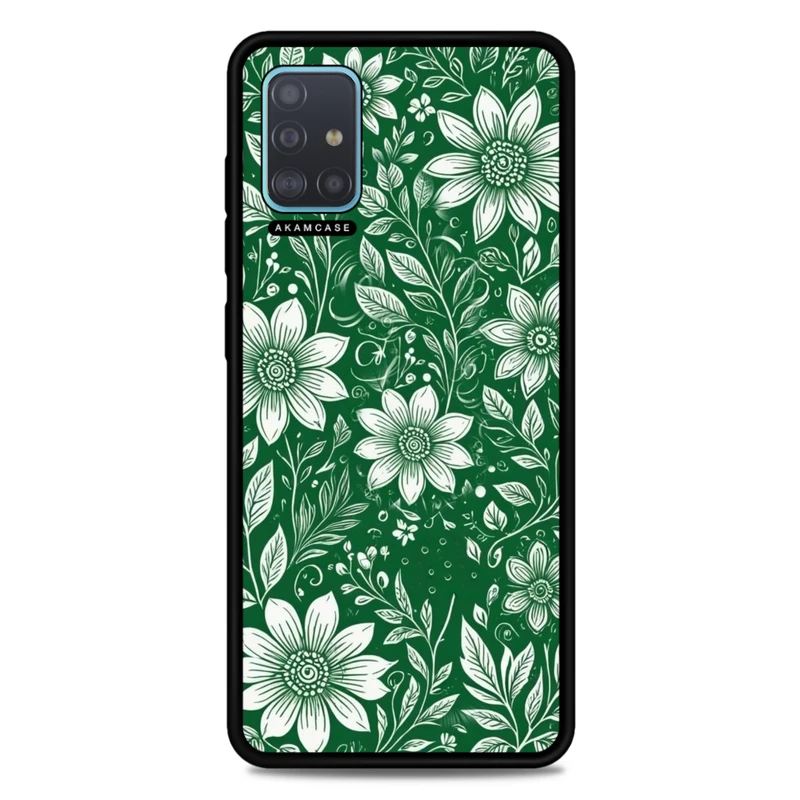کاور آکام مدل AMC-WSGA51-FLOWERS-17 مناسب برای گوشی موبایل سامسونگ Galaxy A51