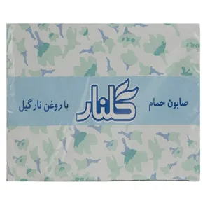 صابون شستشو گلنار مدل روغن نارگیل وزن 130 گرم مجموعه 5 عددی 