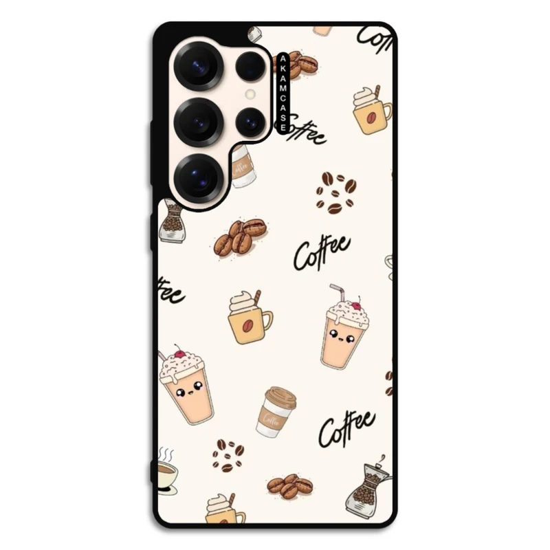 کاور آکام مدل AMC-WSGS25U-COFFEE-5 مناسب برای گوشی موبایل سامسونگ Galaxy S25 Ultra