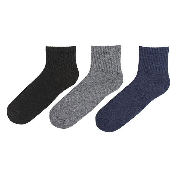 جوراب ساق کوتاه مردانه ال سی وایکیکی مدل W36586Z8 مجموعه 3 عددی 