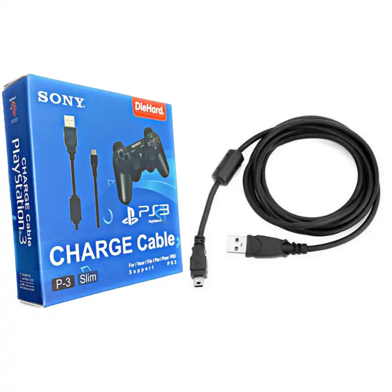 کابل شارژ دسته بازی پلی استیشن 3  مدل دایهارد