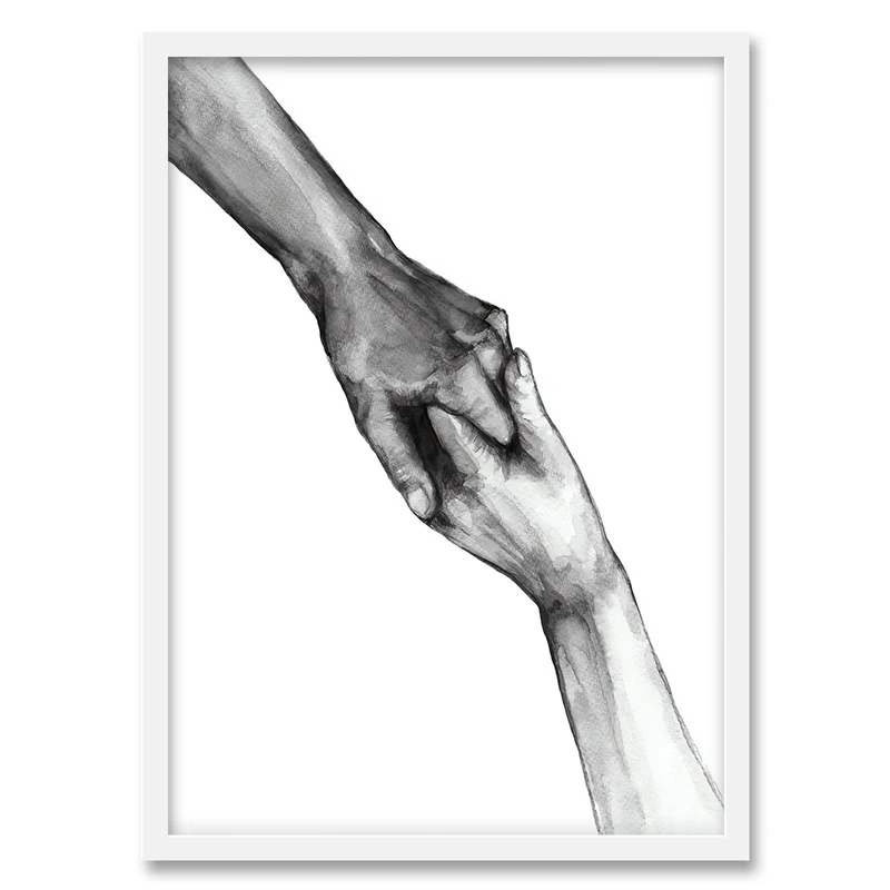 تابلو فورنیمو مدل دست مینیمال و مدرن کد 05322W