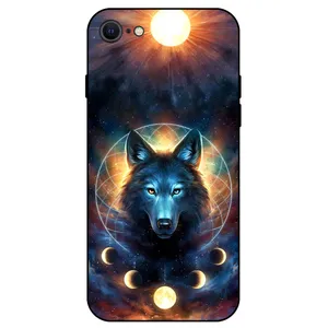Megafone Wolf and Moon 8006 Cover For Apple iPhone 7 / 8
