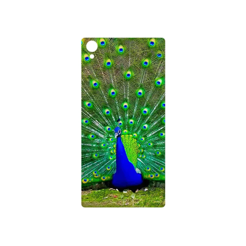 برچسب پوششی ماهوت مدل Peacock مناسب برای گوشی موبایل سونی Xperia Z1
