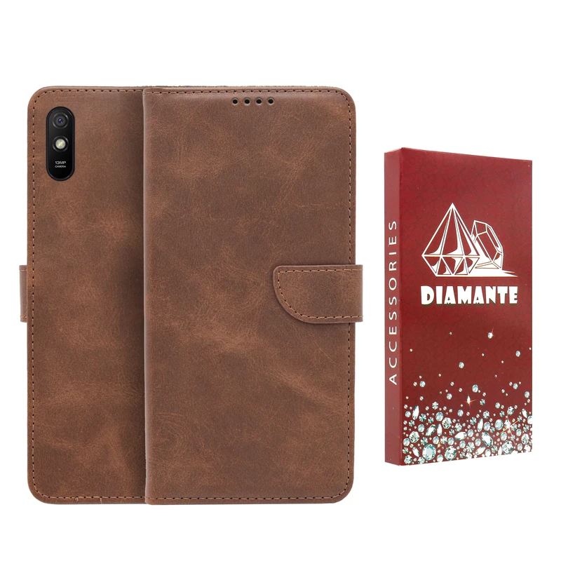 کیف کلاسوری دیامانته مدل Bers Ros مناسب برای گوشی موبایل شیائومی Redmi 9A 