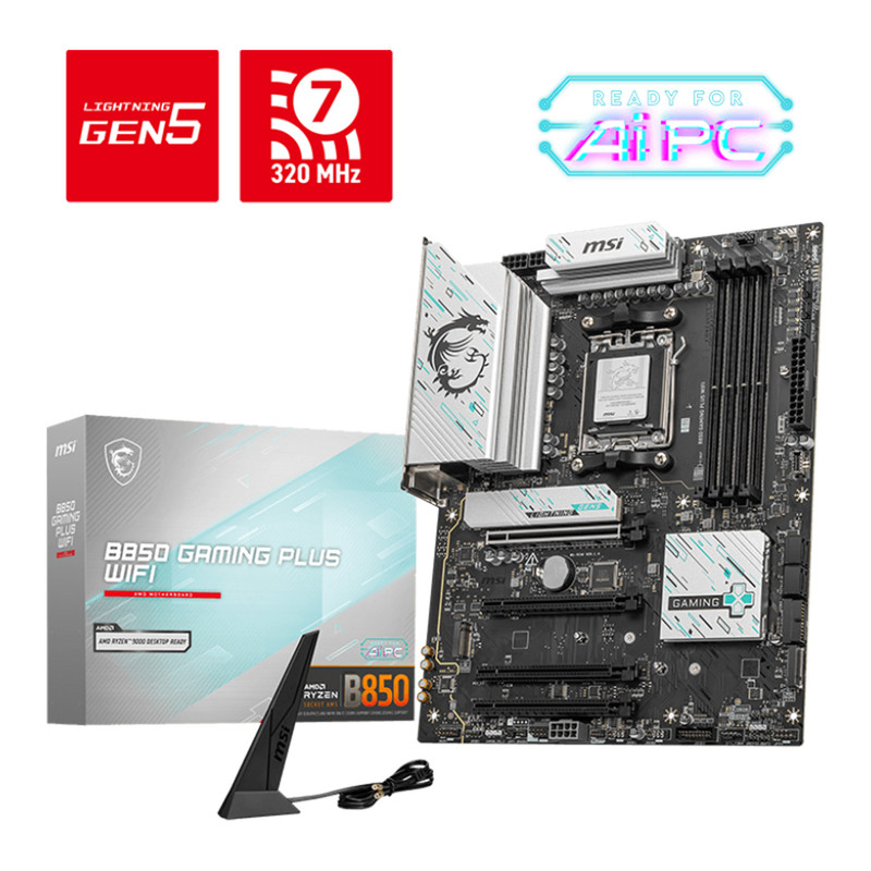 مادربرد ام اس آی مدل B850 GAMING PLUS WIFI