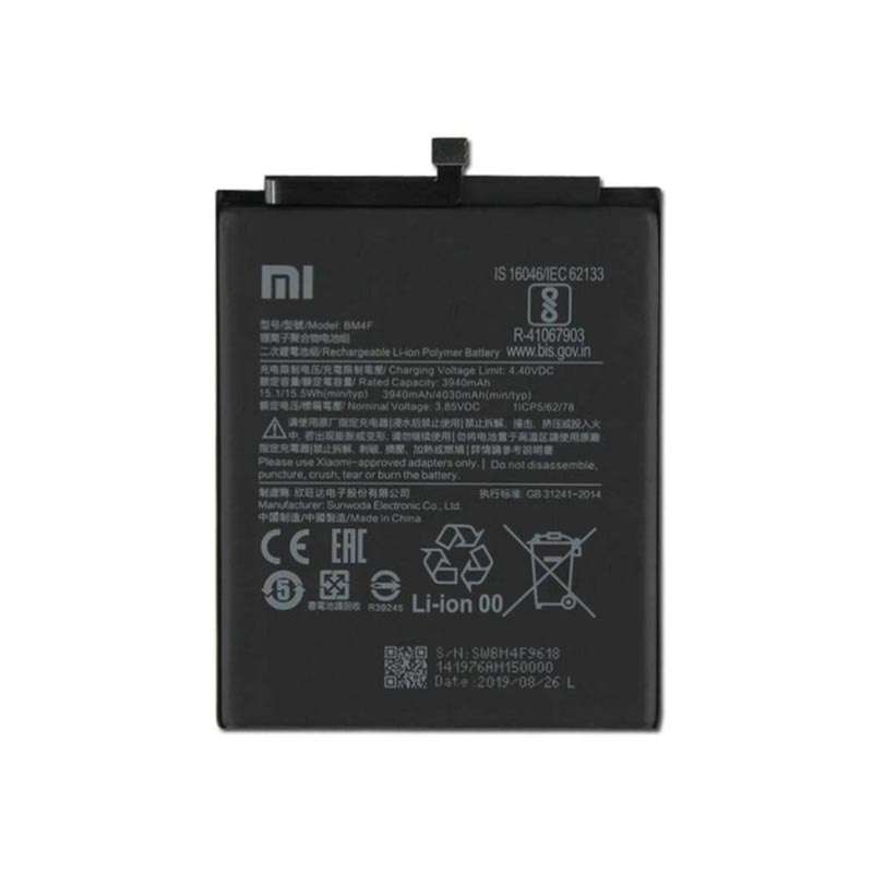 باتری موبایل مدل BM4F ظرفیت 3940 میلی آمپر مناسب برای گوشی موبایل شیائومی Mi9 Lite