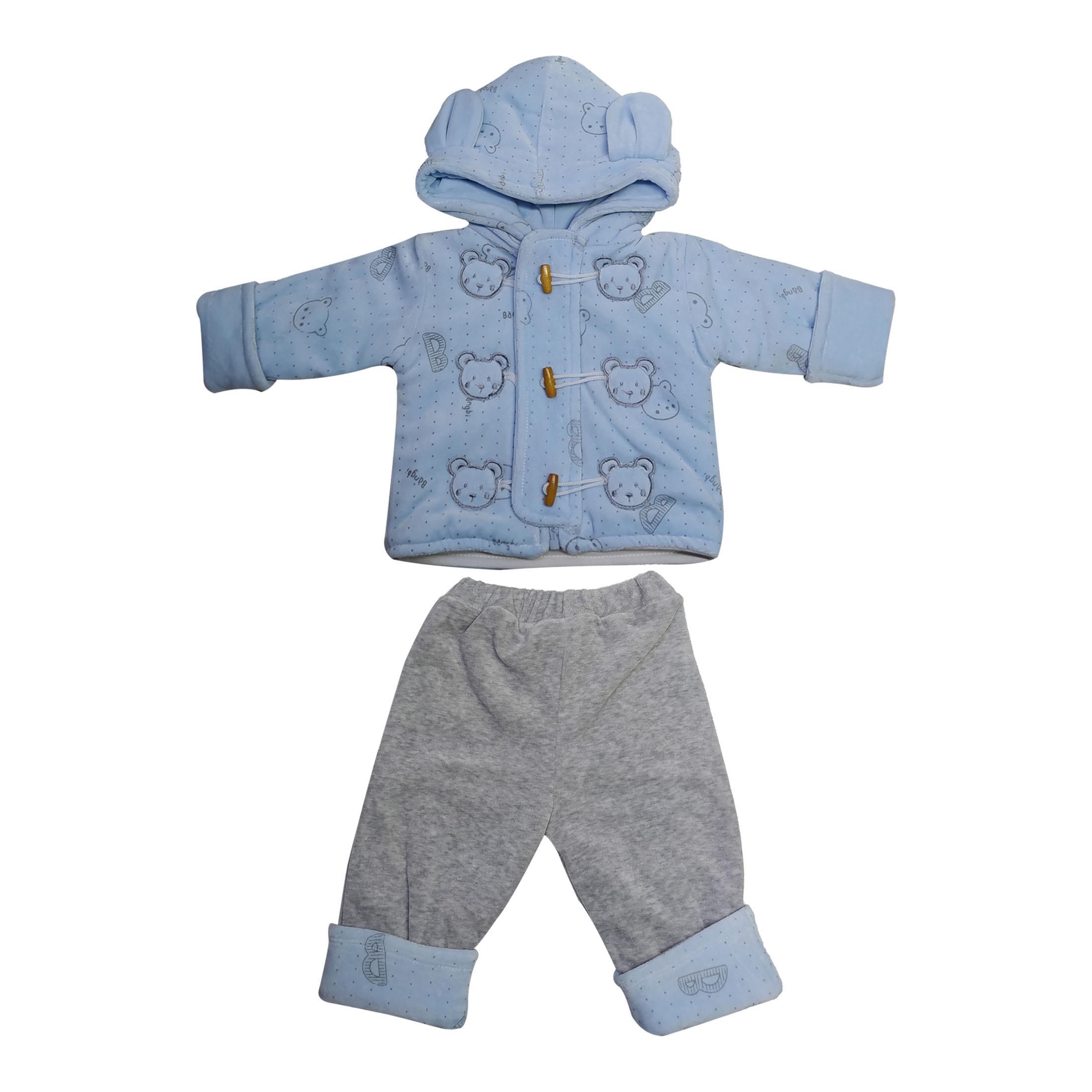 ست سویشرت و شلوار نوزادی مدل bangbi