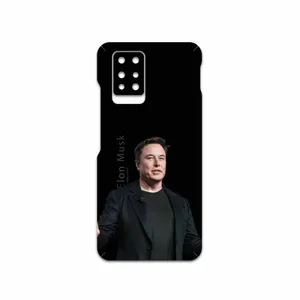 MAHOOT Elon-Musk Cover Sticker for Infinix Note 10 Pro