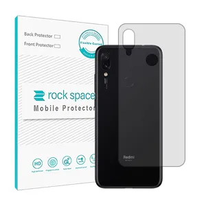 Transparent Rockspace HyGEL phone back protector suitable for Xiaomi Redmi Note 7 Pro mobile phone