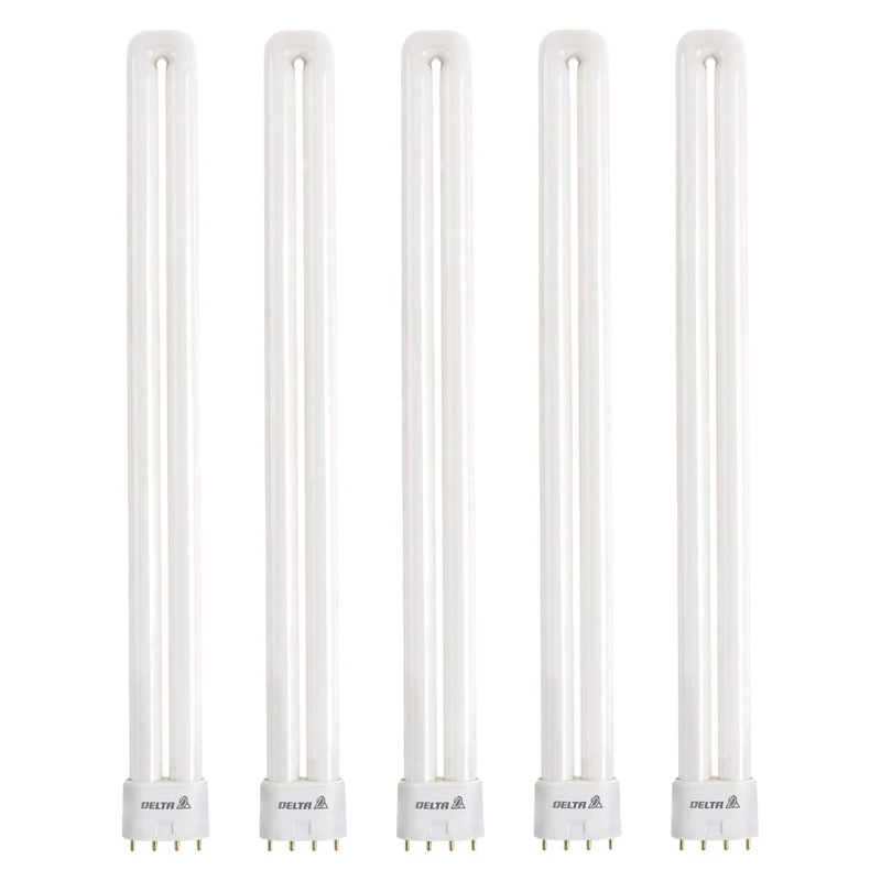 لامپ کم مصرف 36 وات دلتا مدل اف پی ال پایه 2G11 بسته 5 عددی