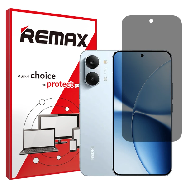 محافظ صفحه نمایش حریم شخصی ریمکس مدل هیدروژلی مناسب برای گوشی موبایل شیائومی Redmi Turbo 5 Max
