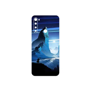 MAHOOT Blue Mountains Digital Art Cover Sticker for Xiaomi Redmi Note 8T