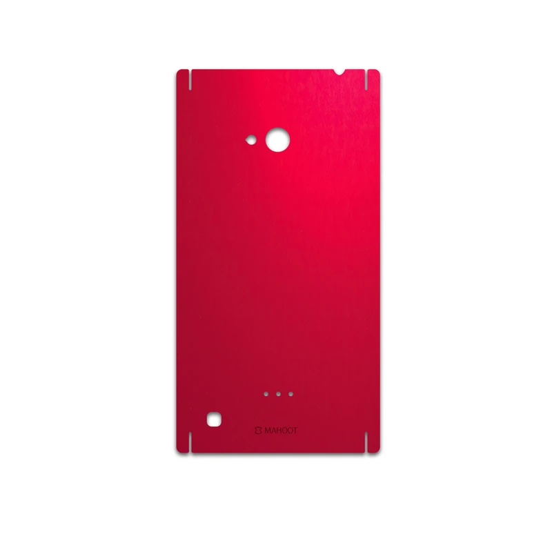 برچسب پوششی ماهوت مدل Matte-Warm-Red مناسب برای گوشی موبایل نوکیا Lumia 720