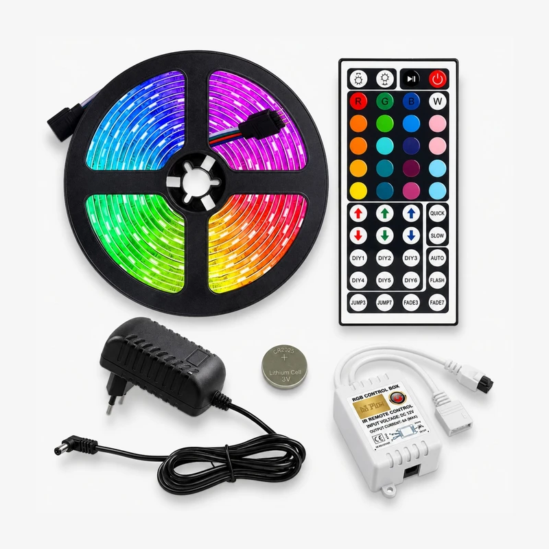 ریسه ال ای دی مدل As plus RGB44 key طول 5 متر