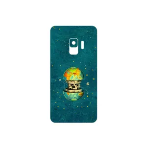MAHOOT Collage of Earth Face Cover Sticker for Samsung Galaxy S9