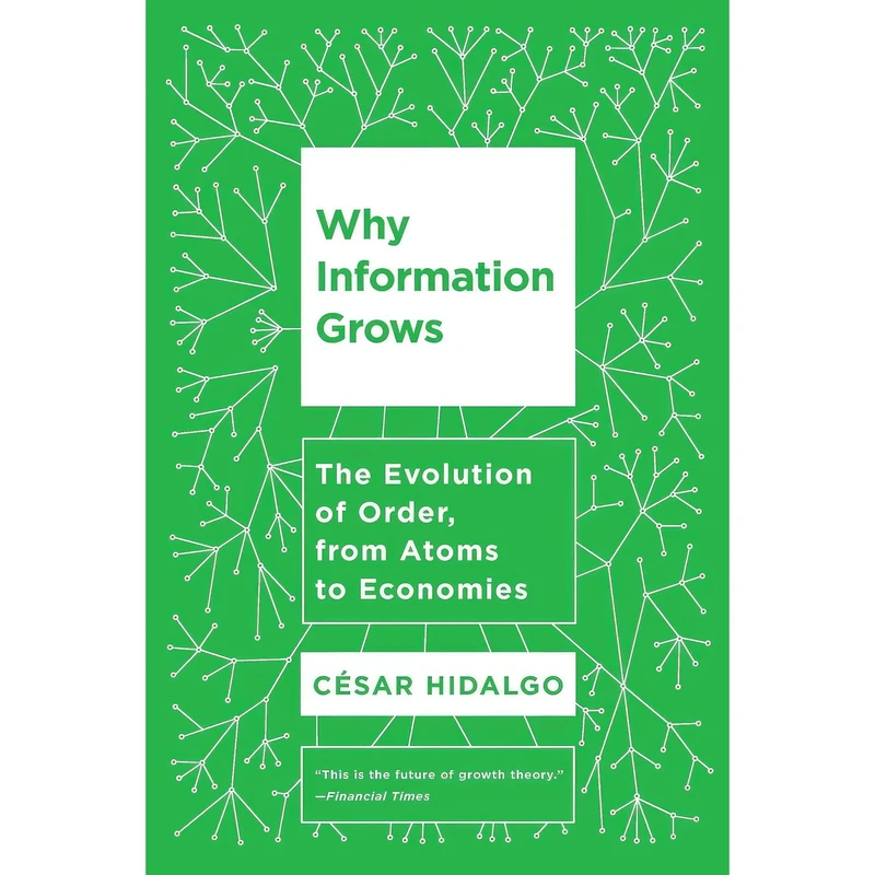 کتاب Why Information Grows اثر César A. Hidalgo and César Hidalgo انتشارات Basic Books