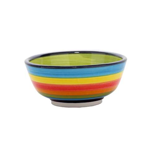 کاسه سرامیکی مدل رنگارنگ کد PO-083 بسته 6 عددی