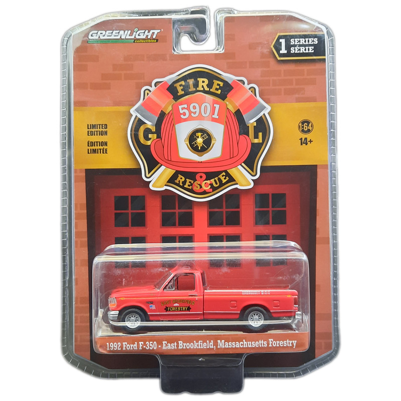 ماشین بازی گرین‌لایت مدل 1992 Ford F-350 - East Brookfield, Massachusetts Forestry