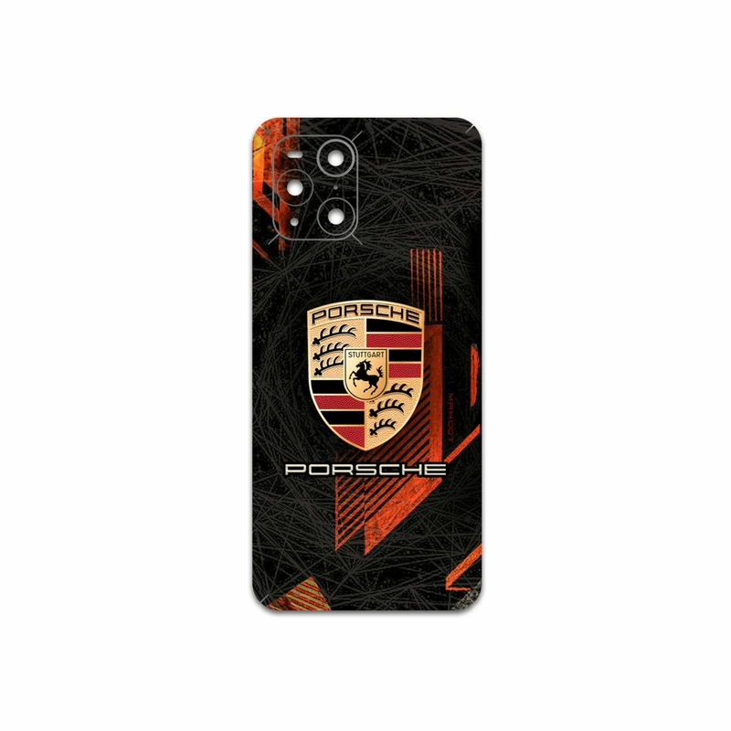 برچسب پوششی ماهوت مدل Porsche-Logo مناسب برای گوشی موبایل اپو Find X3 Pro