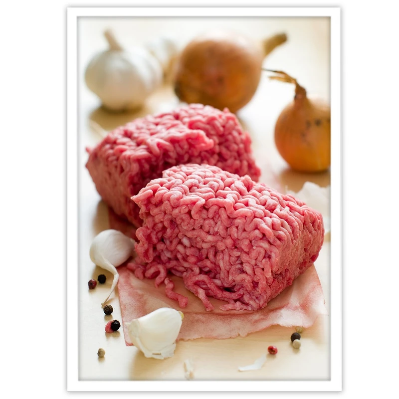 تابلو بکلیت طرح پروتئینی گوشت چرخ کرده مدل W-14993