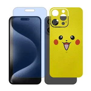 Glass Together model anti blue screen protector Suitable for Apple iPhone 16 Pro Max mobile phone with back cover sticker