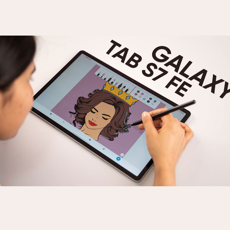 مشخصات، قیمت و خرید تبلت سامسونگ مدل Galaxy Tab S7 FE LTE SM-T735 ظرفیت 64 گیگابایت | دیجی‌کالا