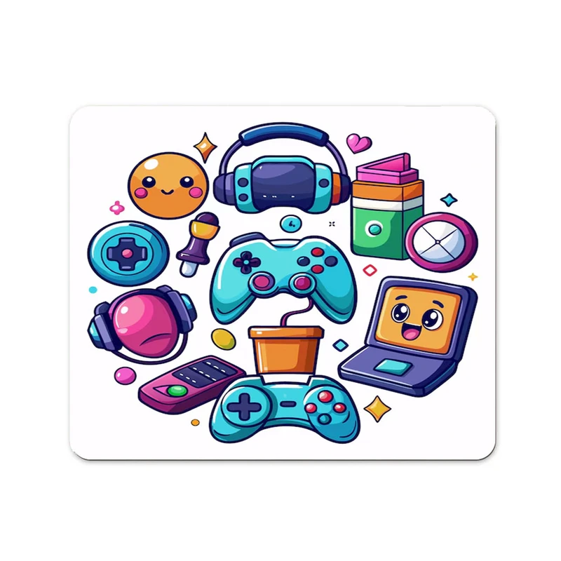 ماوس پد مدل گیم و گیمر game , gamer کد 058