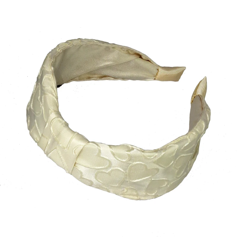 تل مو زنانه مدل گره ای قلبی کد 489