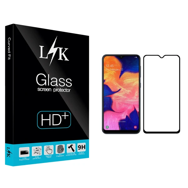 محافظ صفحه نمایش ال کی مدل +LITE مناسب برای گوشی موبایل سامسونگ Galaxy A10