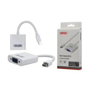 مبدل miniDisplayPort به VGA یونیتک مدل Y-6327WH