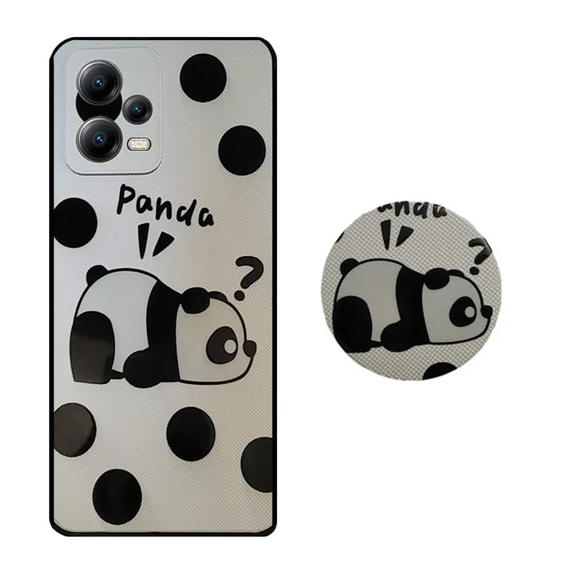 کاور مدل HB 0161 مناسب برای گوشی موبایل شیائومی Poco X5 5G / Redmi Note 12 (5G) به همراه پاپ سوکت