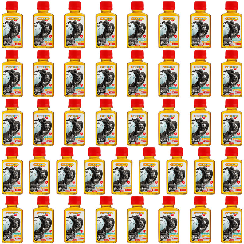 روغن زنجیر موتور سیکلت اندرسون مدل A69 حجم 120 میلی لیتر بسته 41 عددی